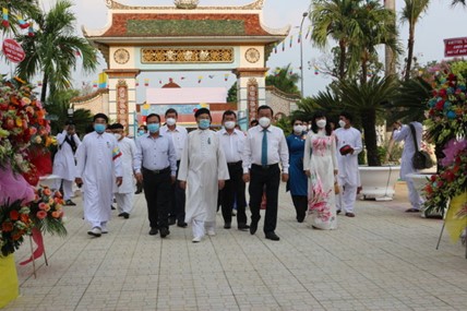 Lãnh đạo tỉnh Tây Ninh tham dự và chúc mừng Đại lễ Đức Chí Tôn năm Nhâm Dần 2022