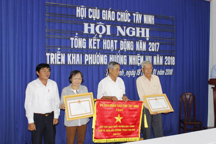 Hội Cựu giáo chức tỉnh Tây Ninh tổng kết công tác năm 2017