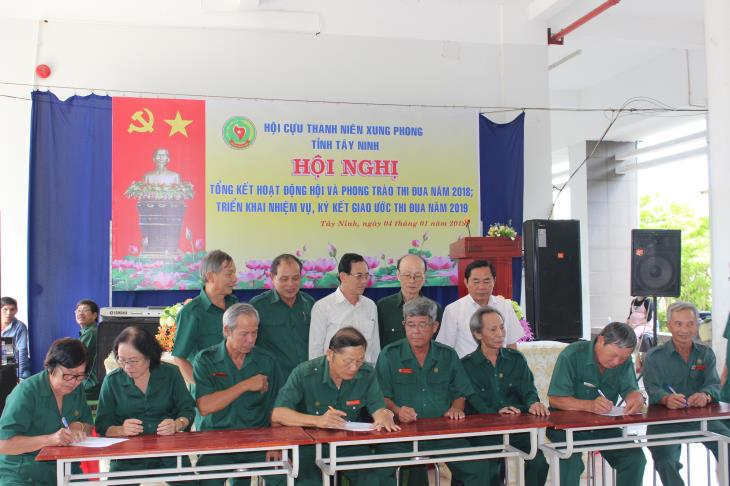 Hội Cựu thanh niên xung phong tỉnh Tây Ninh tổng kết công tác năm 2018