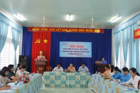 Khối Thi đua Mặt trận Tổ quốc và các tổ chức chính trị - xã hội tỉnh Tây Ninh sơ kết công tác 6 tháng đầu năm