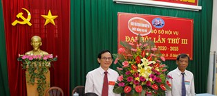 Đại hội Đảng bộ Sở Nội vụ tỉnh Tây Ninh nhiệm kỳ 2020 - 2025