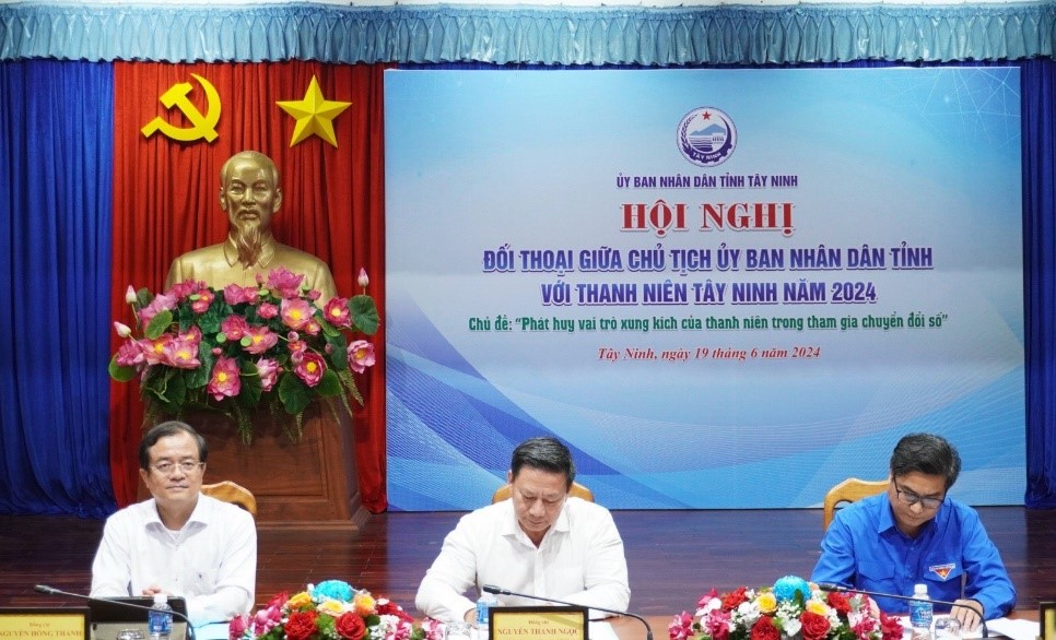 Tây Ninh tổ chức Hội nghị đối thoại giữa Chủ tịch UBND tỉnh với thanh niên năm 2024