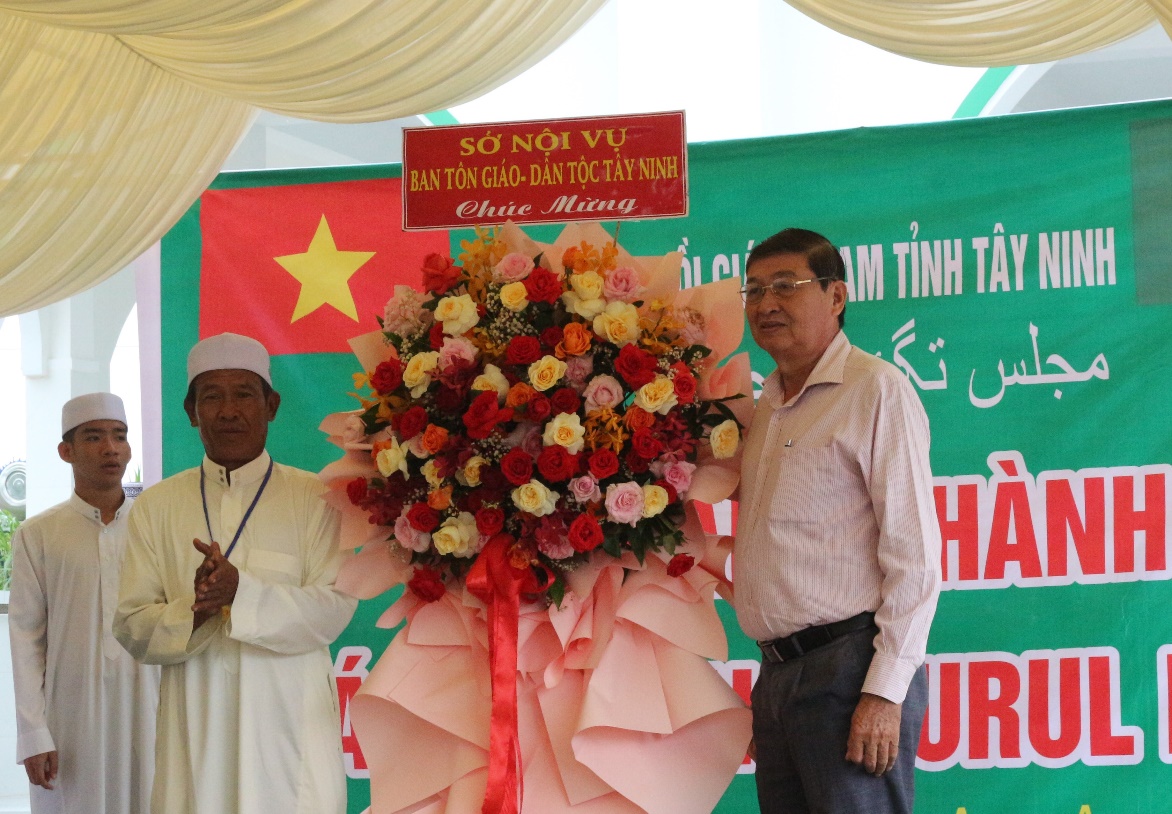 Lễ khánh thành Thánh đường Nurul Iman, ấp Tân Trung B, Tân Hưng, Tân Châu, Tây Ninh